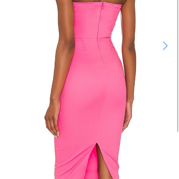 More to Come Sophia Strapless Midi Dress Size: XS - Picture 4 of 10